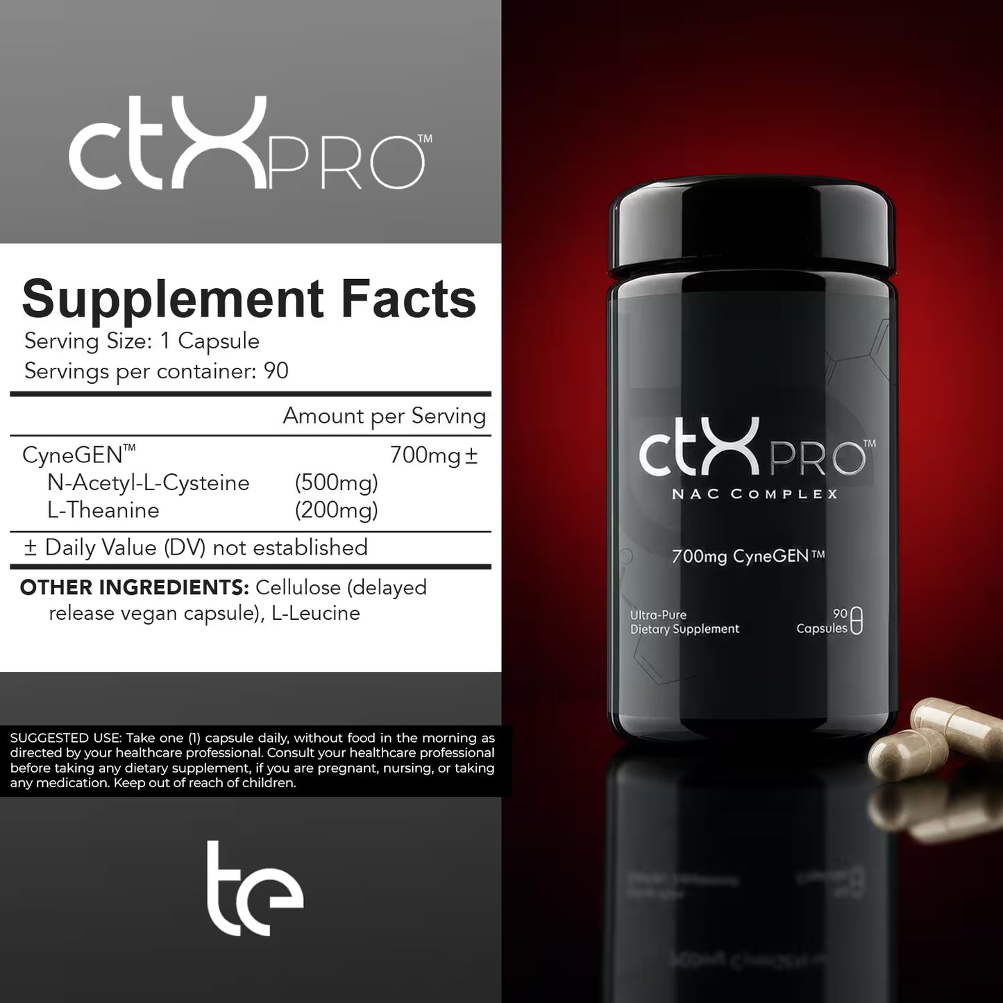 ctXpro Supplement facts